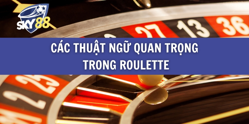 Các Thuật Ngữ Quan Trọng Trong Roulette